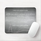 Lieber guter Weihnachtsmann Mousepad (Mit Mouse)