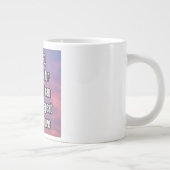 Lieber HERR, ich bin dankbar für Fehler, deshalb.. Jumbo-Tasse (Rechts)