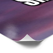 Lieber Herr, ich bin dankbar für Schneeflocken Poster (Ecke)