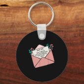 Lieber ich sei nicht so hart an dir selbst, dich z schlüsselanhänger (Vorderseite)