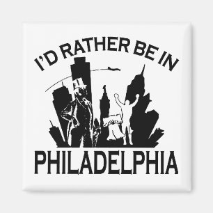 Lieber in Philadelphia Magnet