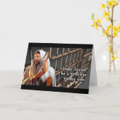 Lieber Jesus ist ein Bruder zu meinem Sohn… Karte (Gelbe Blume)