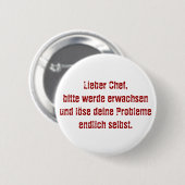 "Lieber Koch, bitte." Button (Vorne & Hinten)