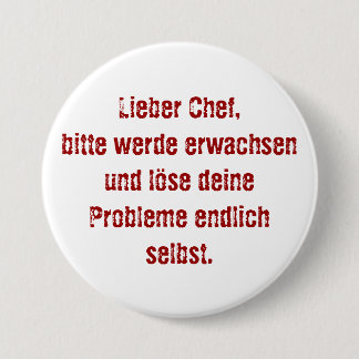"Lieber Koch, bitte." Button