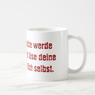 "Lieber Koch, bitte." Kaffeetasse
