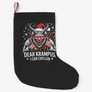 Lieber Krampus Ich kann Weihnachten Weihnachten er Kleiner Weihnachtsstrumpf