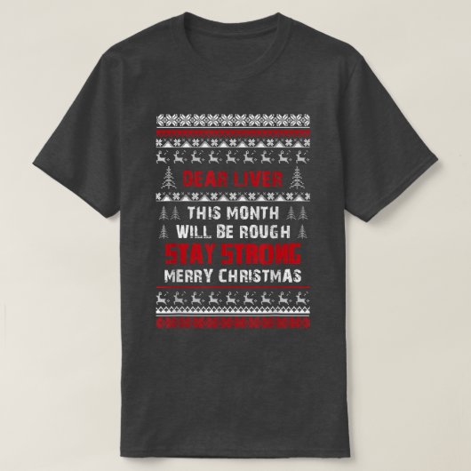 Lieber Leber in diesem Monat wird reif sein Merry T-Shirt (Design vorne)