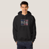 Lieber Leber wird heute ein rauer Bleibe sein Hoodie (Vorne ganz)