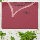 Lieber Lord Keep Your Arm Around… Geschirrtuch (Gefaltet)