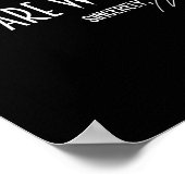 Lieber Mädchen Sie sind es wert, aufrichtig mir lu Poster (Ecke)