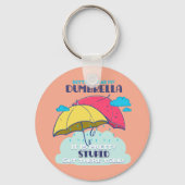 Lieber meinen Dumbrella, ist es Hübsch dumm Schlüsselanhänger (Vorderseite)