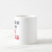 lieber mit Pelzbabys Kaffee Tasse (Mittel)