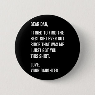 Lieber Papa Lustige Fathers Day-Zitate von der Toc Button