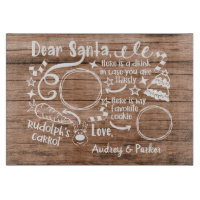 Lieber Santa Cookie