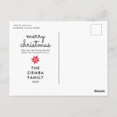 Lieber Santa Definition Nice Foto Urlaub / Weihnac Postkarte (Rückseite)