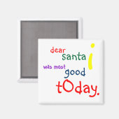 Lieber Santa Magnet (Vorderseite/Rückseite)