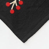 Lieber Santa Nice, um mit Ihnen eine Rentierumarmu Fleecedecke (Ecke)