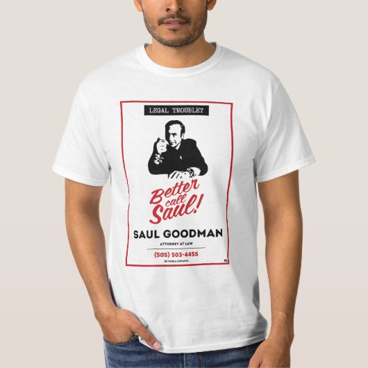 Lieber Saul nennen - Saul Güman T-Shirt (Vorderseite)