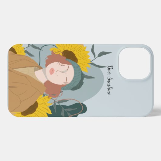 Lieber Sonnenschein iPhone Hülle (Rückseite (Horizontal))