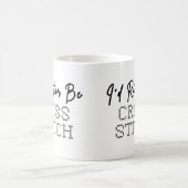 Lieber Sticken - Stickerin Kaffeetasse (Mittel)