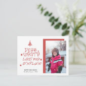 Lieber Weihnachten (Stehend Vorderseite)