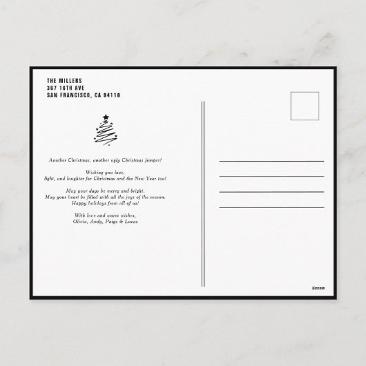 Lieber Weihnachten (Rückseite)