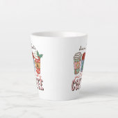 Lieber Weihnachten bringen Kaffee Weihnachten. Milchtasse (Vorderseite)