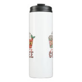 Lieber Weihnachten bringen Kaffee Weihnachten. Thermosbecher (Vorderseite)