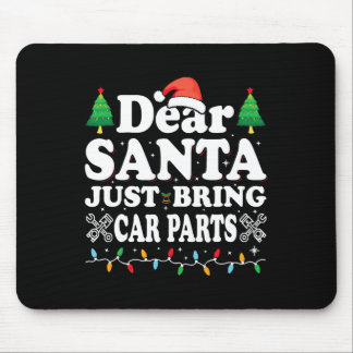 Lieber Weihnachten bringen Sie Autoteile Spaß Weih Mousepad