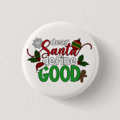 Lieber Weihnachten definieren gute Weihnachten | S Button (Vorderseite)