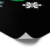 Lieber Weihnachten definieren Schönes Weihnachten Poster (Ecke)