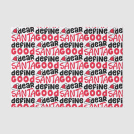 Lieber Weihnachten definieren Schönes Weihnachten Seidenpapier