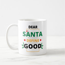 Lieber Weihnachten definieren Schönes Weihnachtsan Kaffeetasse