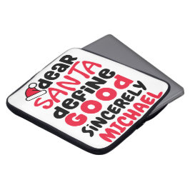 Lieber Weihnachten definieren Schönes Weihnachtsde Laptopschutzhülle