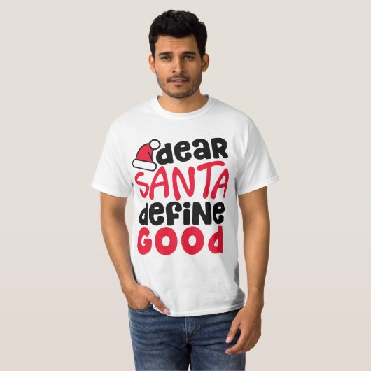 Lieber Weihnachten definieren Schönes Weihnachtsfe T-Shirt (Vorne ganz)