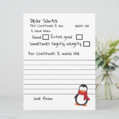 Lieber Weihnachten ein Personalisierter Brief an d (Stehend Vorderseite)