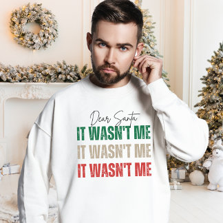 Lieber Weihnachten, es war nicht mein lustiges Wei Sweatshirt