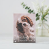 Lieber Weihnachten "Gut" Weihnachten Foto Postkarte (Stehend Vorderseite)