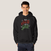 Lieber Weihnachten Gute Definition Hoodie (Vorne ganz)