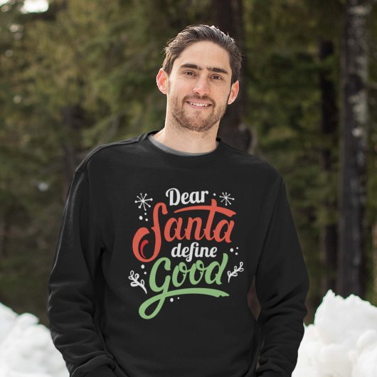 Lieber Weihnachten Gute Definition Sweatshirt