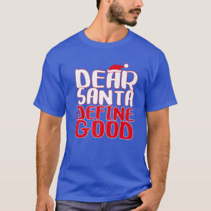 Lieber Weihnachten Gute Definition T-Shirt