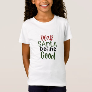 Lieber Weihnachten Gute Definition T-Shirt