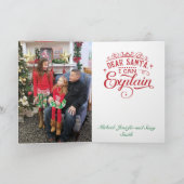 Lieber Weihnachten Ich kann das Foto der Familie e (Innenseite)