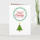 Lieber Weihnachten Ich kann das Foto der Familie e (Rückseite)