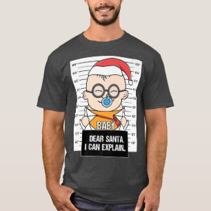 Lieber Weihnachten Ich kann dem Baby Fopper Krimin T-Shirt