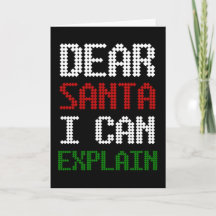 Lieber Weihnachten Ich kann dem Weihnachtsmann ein