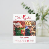 Lieber Weihnachten Ich kann die Weihnachtskarte er (Stehend Vorderseite)