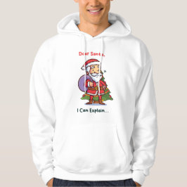 Lieber Weihnachten, ich kann erklären - Funny Chri Hoodie
