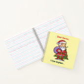 Lieber Weihnachten, ich kann erklären - Funny Chri Notizblock (Innenseite)