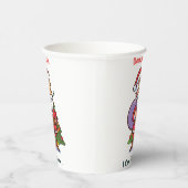 Lieber Weihnachten, ich kann erklären - Funny Chri Pappbecher (Rechts)